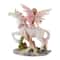 Magical Pink Fairy with Unicorn Figurine 5" x 2.25" x 6.5"